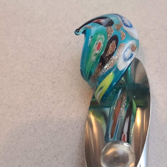 NWT Blown Glass Wine Stopper - Picture 3 of 6